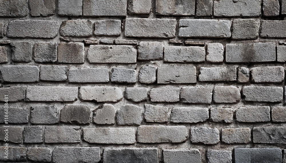 Fototapeta premium vintage grey brick wall history texture