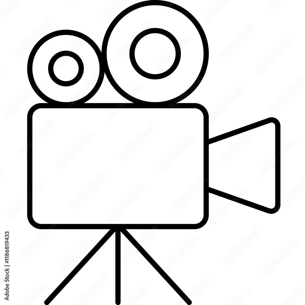 Cinema Camera Icon