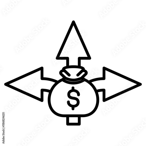 Financial flexibility icon