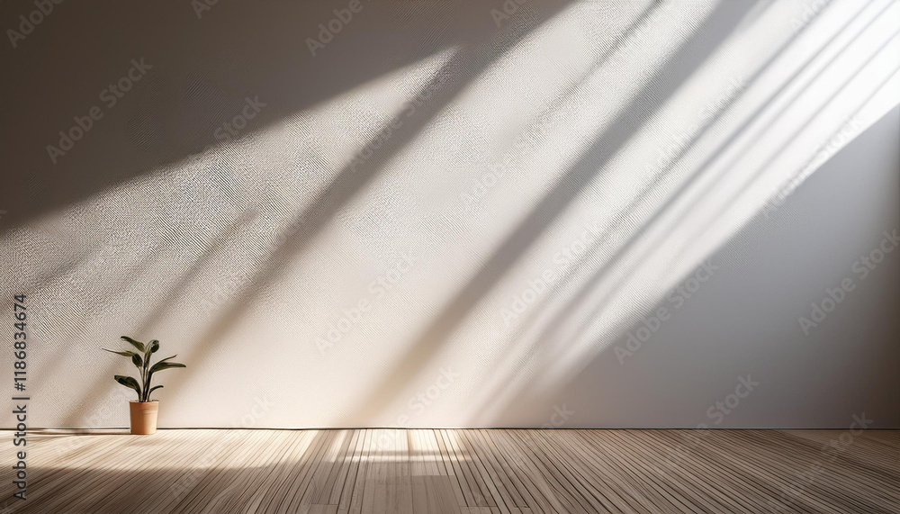 minimum white wall with daylight casting robust linear shadows growing an abstract artistic history minimum white wall with daylight casting robust linear shadows growing an abstract artistic history