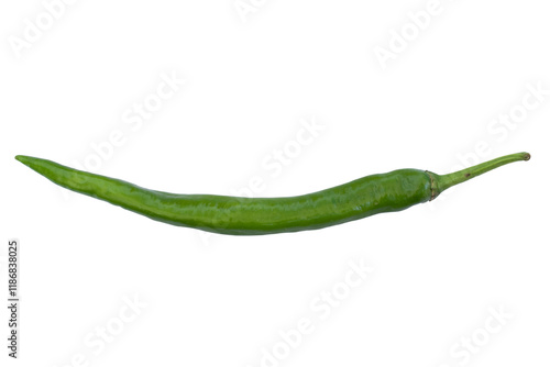 Cuadro en lienzo green chili pepper - Hari Mirchi with transperent background png