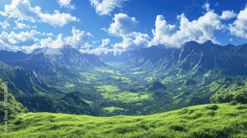Wallpaper Mural Stunning Mountain Sunrise Over Untamed Wilderness Torontodigital.ca