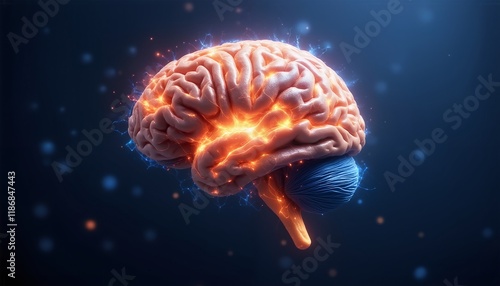 The Brain: A Complex and Fascinating Organ that Controls Our Thoughts, Emotions, and Actions. photo