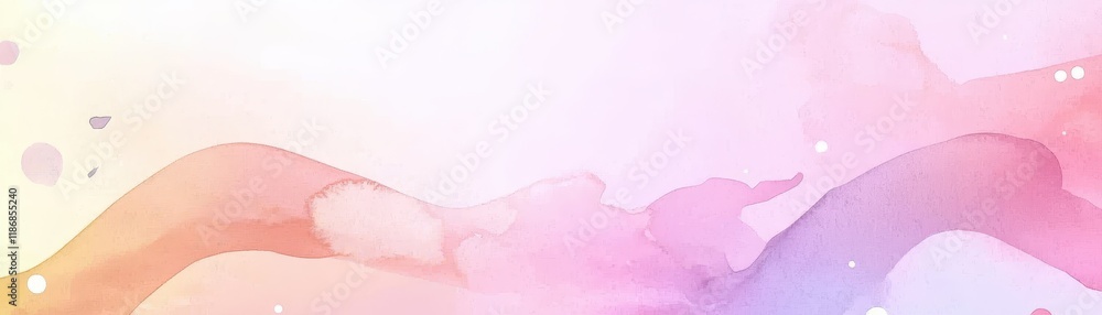 Fototapeta premium A soft, abstract background with pastel hues, creating a dreamy and delicate atmosphere.