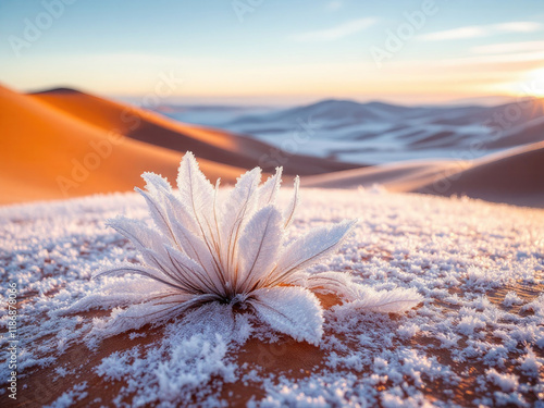 flowers on the beach
