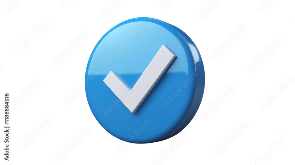 check mark button isolated on white background check mark button isolated on white background