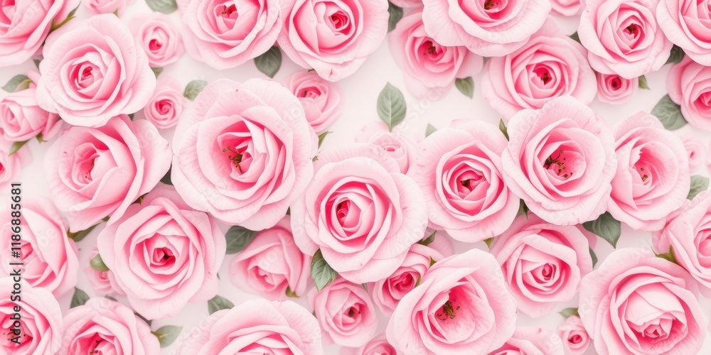 A delicate display of soft pink roses with their petals unfurling in a vibrant and graceful pattern, creating a captivating floral tapestry A delicate display of soft pink roses with their petals unfurling in a vibrant and graceful pattern, creating a captivating floral tapestry