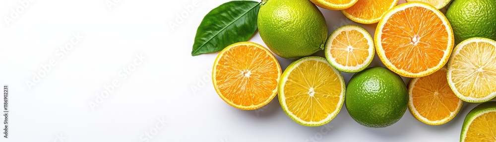 A vibrant assortment of fresh oranges and limes, showcasing their bright colors and textures, perfect for a healthy lifestyle or culinary inspiration. A vibrant assortment of fresh oranges and limes, showcasing their bright colors and textures, perfect for a healthy lifestyle or culinary inspiration.