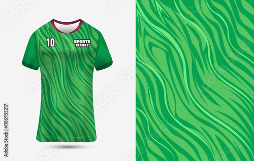 Sports jersey design for sublimation Printing. Customizable Jersey Design Background for Sublimation.