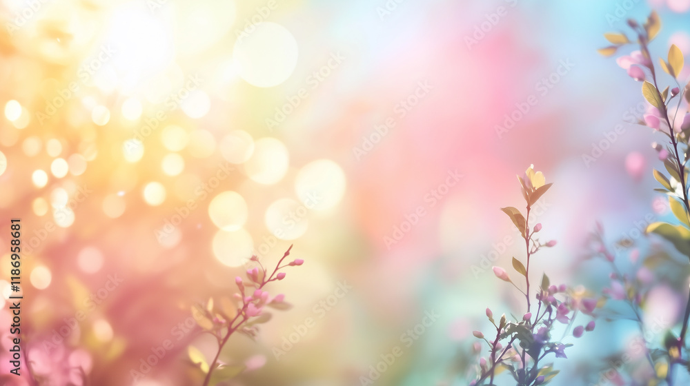 A colorful summer abstract background with bright bokeh. Blurry abstract background with natural elements. A colorful summer abstract background with bright bokeh. Blurry abstract background with natural elements.