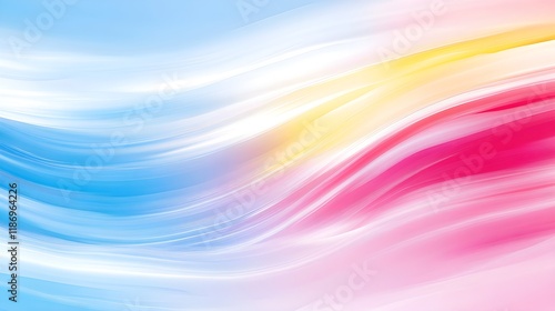 Wallpaper Mural Lively Rainbow Gradient Tones in Cheerful High-Resolution Design Torontodigital.ca