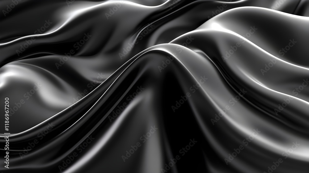 Abstract Textured Background in Black and Grey with Smooth Flow Abstract Textured Background in Black and Grey with Smooth Flow