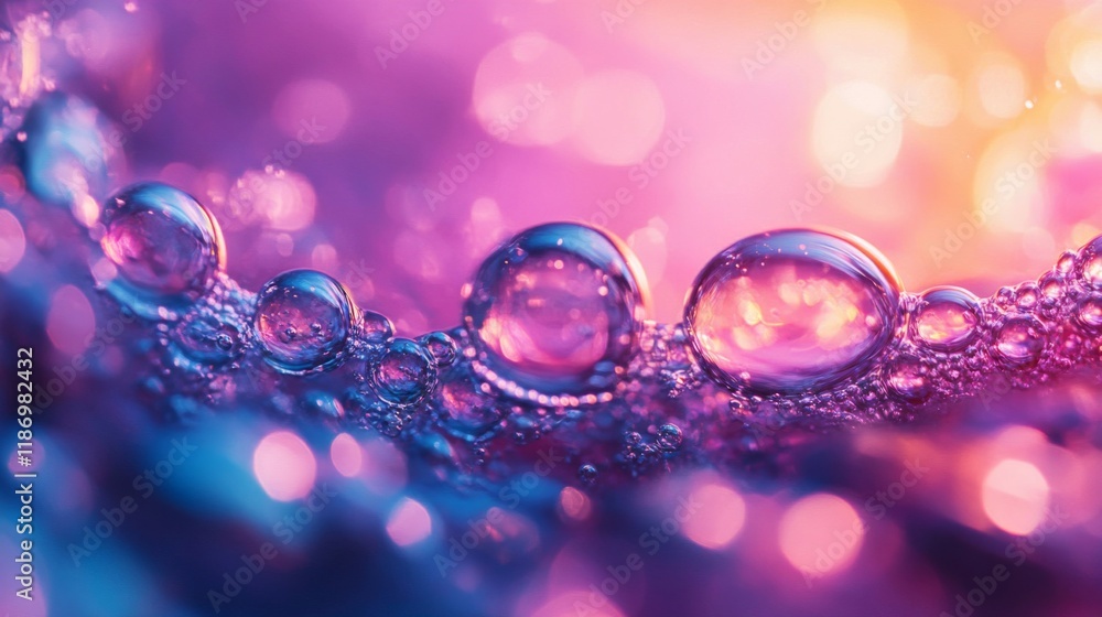 Colorful Bubbles Reflecting Light In A Vibrant Scene Colorful Bubbles Reflecting Light In A Vibrant Scene