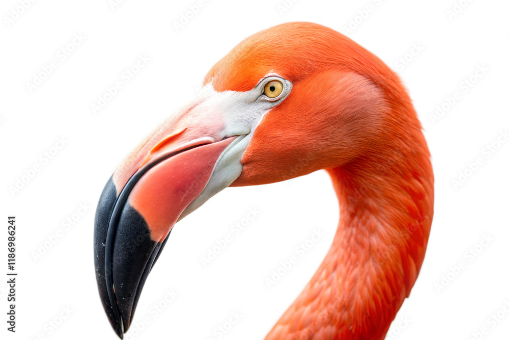 Fototapeta premium Flamingo Profile