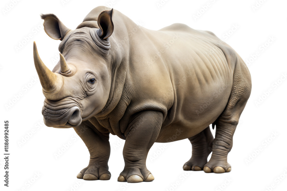 Fototapeta premium White Rhinoceros