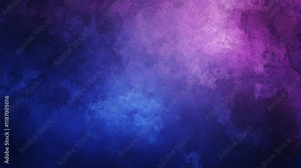 Fototapeta premium Abstract purple and blue smoky texture background.