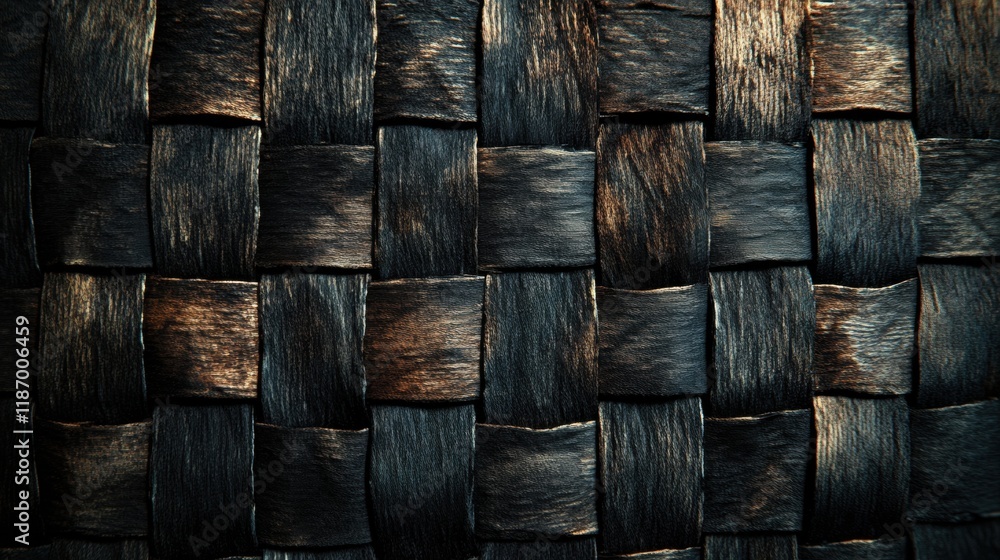 Dark Woven Textured Background for Elegant Interior Design Dark Woven Textured Background for Elegant Interior Design