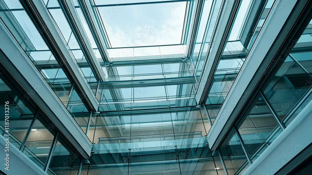 Modern Glass Atrium Architecture: A Stunning View of Interior Design Modern Glass Atrium Architecture: A Stunning View of Interior Design