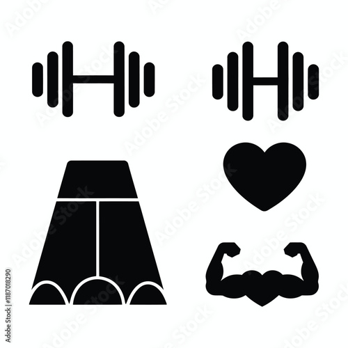 Fitness Activities Icons