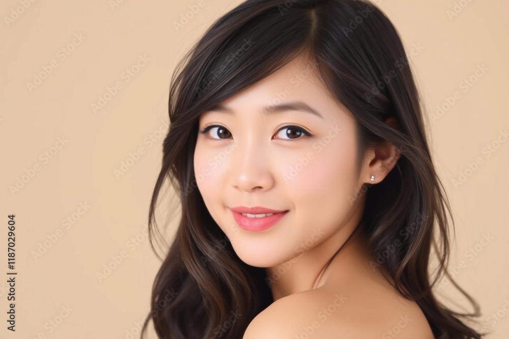 Close-up of a beautiful woman with glowing skin, posing in a studio setting. Ideal for beauty, skincare, and cosmetics advertisements. High quality image for conceptual and promotional use.
Close-up of a beautiful woman with glowing skin, posing in a studio setting. Ideal for beauty, skincare, and cosmetics advertisements. High quality image for conceptual and promotional use.