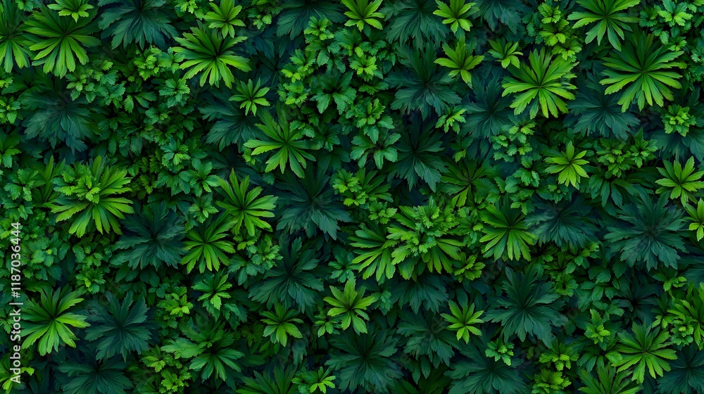 Vibrant Tropical Jungle Leaves in High-Quality Photorealistic Detail Vibrant Tropical Jungle Leaves in High-Quality Photorealistic Detail