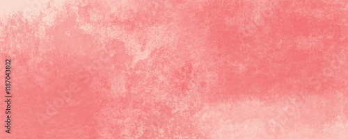 A Warm and Dreamy Gradient of Soft Watercolor Pink Shades Blending into Red for a Creative and Artistic Touch
