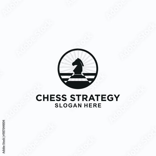 chess game logo,chess game strategy symbol,chess sports game.