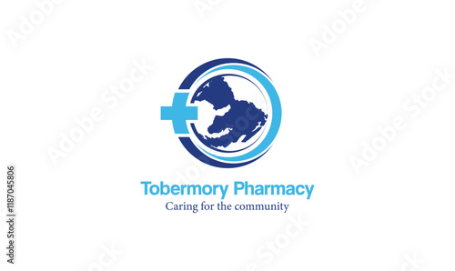 Medical logo for wellness and medical company