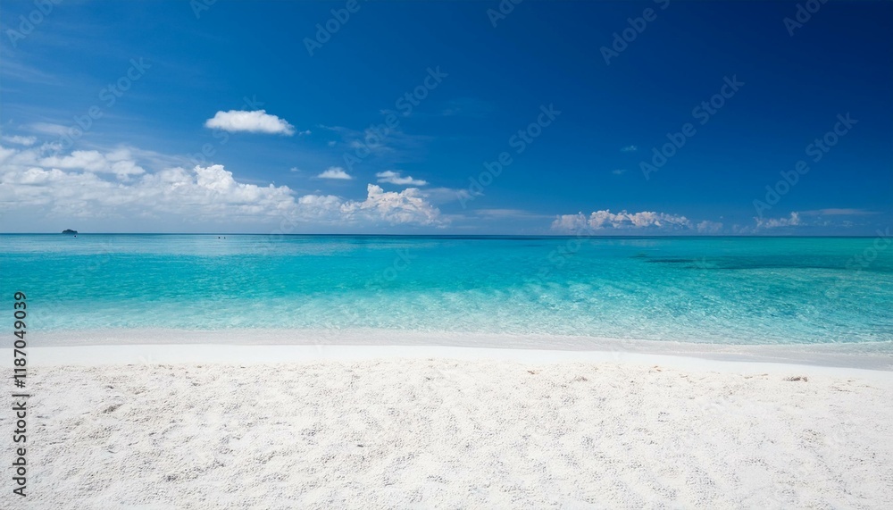white beach clear sea and blue sky white beach clear sea and blue sky