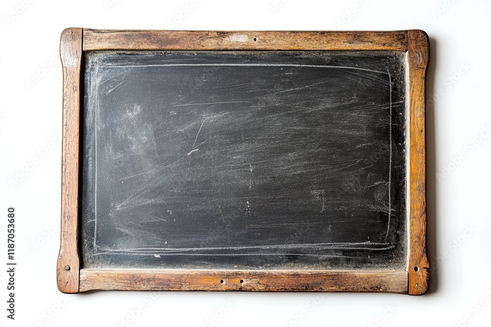 Fototapeta premium Blackboard isolated on white background