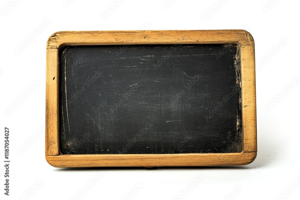 Fototapeta premium Blackboard isolated on white background