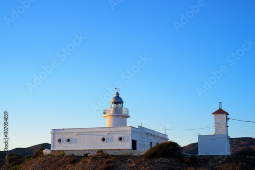 Edificio de faro en Portman, Murcia