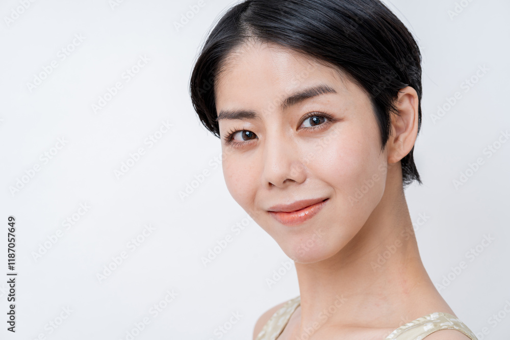 若い女性のスキンケアイメージ
若い女性のスキンケアイメージ