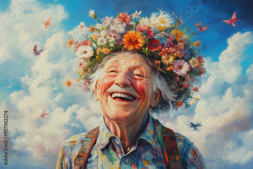 Image symbolizing happines photo