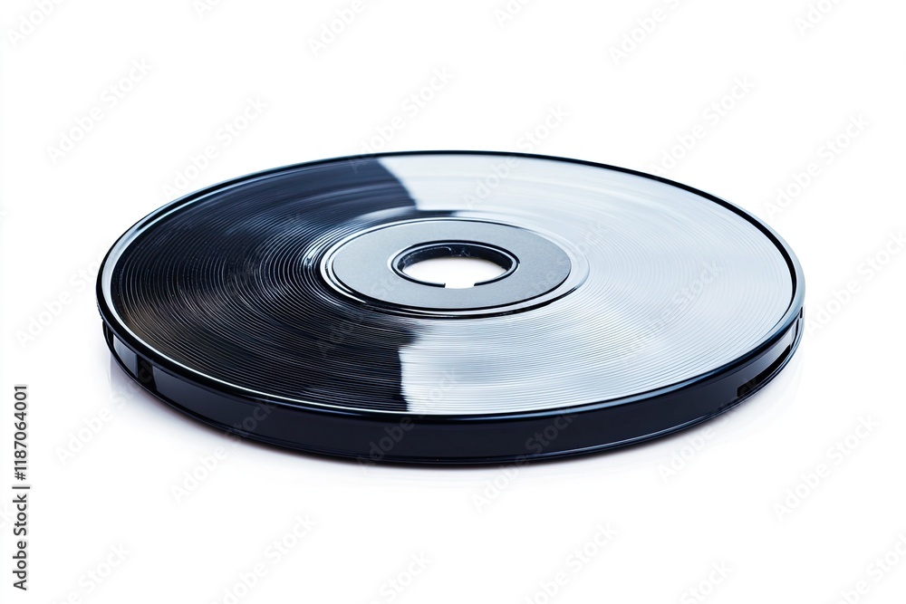 Compact disk isolated on white background Compact disk isolated on white background