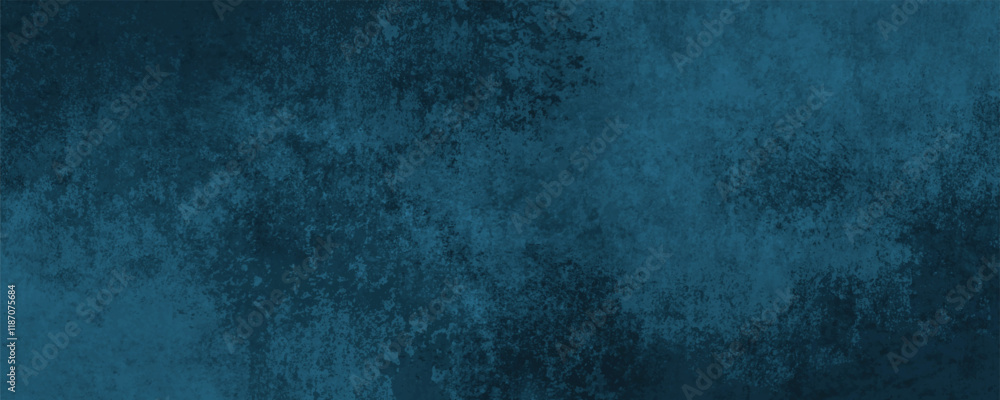 Fototapeta premium A Bold and Dynamic Navy Blue Canvas Featuring Atmospheric Layers and Distressed Textural Details 