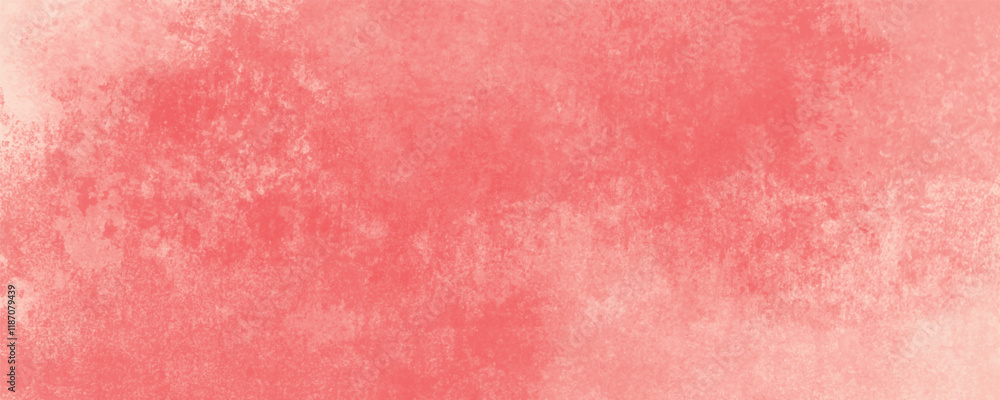 Fototapeta premium A Delicate Artistic Composition of Warm Pink Watercolor Washes with a Gentle and Balanced Gradient Effect 