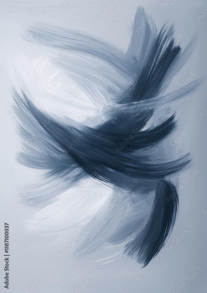 Fototapeta premium A painting of a bird with its wings spread out