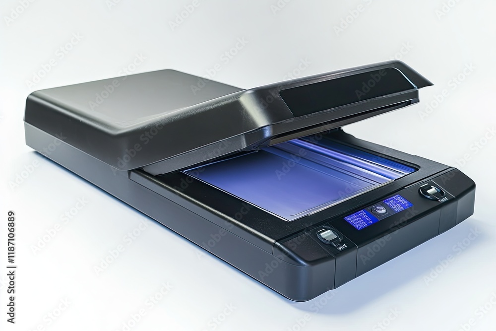 Scanner isolated on white background Scanner isolated on white background