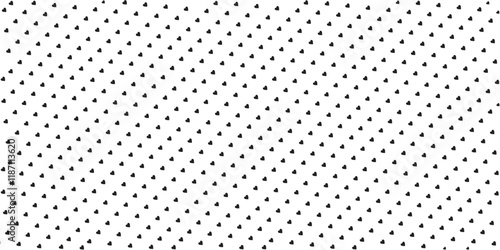Vector seamless retro pattern, polka dot with hearts. Can be used for wallpaper, pattern fills, web page background,surface textures