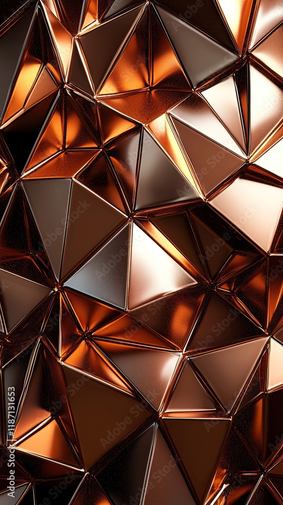 Mocha mousse geometric patterns illuminated by soft lighting Mocha mousse geometric patterns illuminated by soft lighting