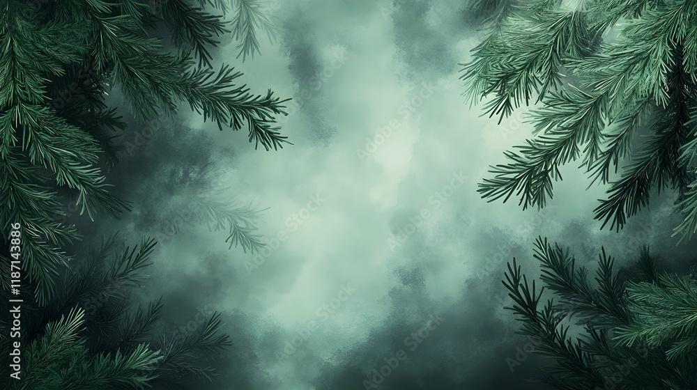 Obraz premium Enchanting Winter Forest