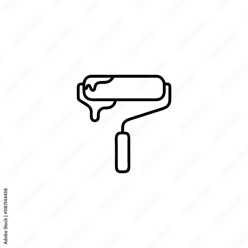 paint roller icon isolated on transparent background
paint roller icon isolated on transparent background