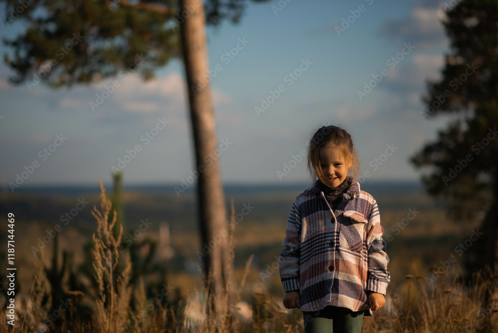 girl looking at the mountains girl looking at the mountains