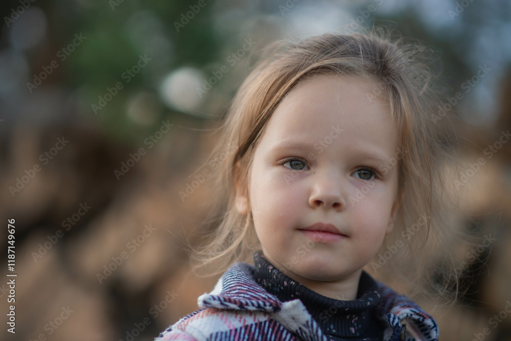 close-up portrait of a girl in nature close-up portrait of a girl in nature