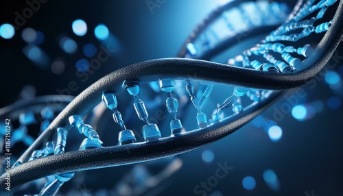 Wallpaper Mural Visualizing the DNA structure and spread of pathogens Torontodigital.ca