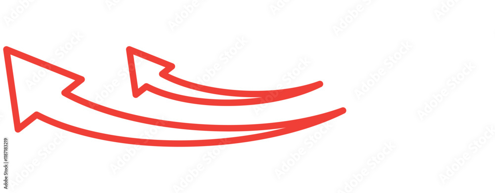 Curved arrow icons. curved arrows set. arrow symbol collection. vector Curved arrow icons. curved arrows set. arrow symbol collection. vector