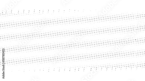 Black and White Abstract Texture with Halftone Pattern Design photo