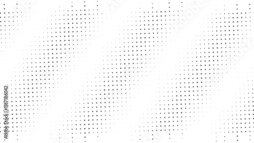 Abstract Black and White Halftone Pattern Fabric Texture photo