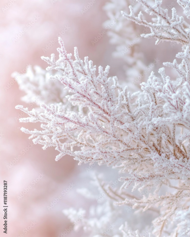Fototapeta premium Pure and Crisp Snowflake Close-up
